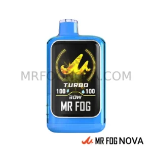 Mr Fog Nova Blue Razz Steezy 36k Puffs - Disposable Vape - Banana
