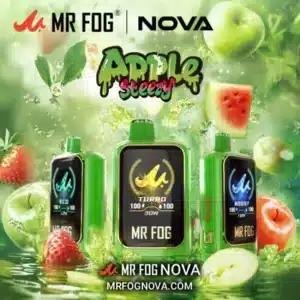 Mr Fog Nova Apple Steezy 36k Puffs - Disposable Vape