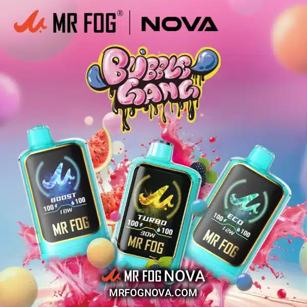 Mr Fog Nova Bubble Gang 36k Puffs - Disposable Vape