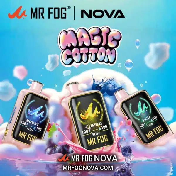 Mr Fog Nova Magic Cotton 36k Puffs - Disposable Vape