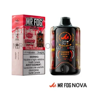 Mr Fog Aura 60k Puffs - Disposable Vape - Punchy Peach